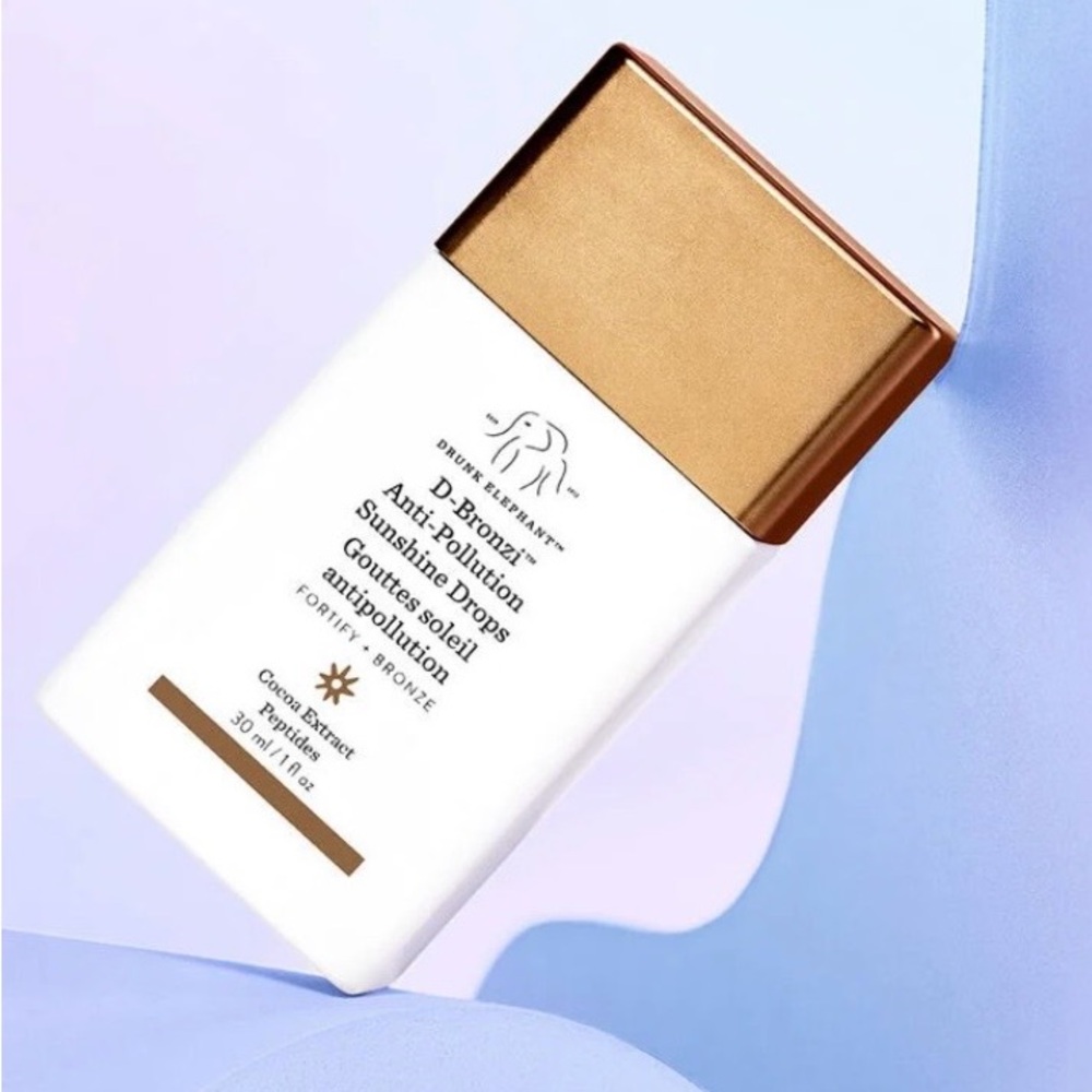 Drunk Elephant D-Bronzi Bronzing Drops with Peptides NWB